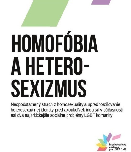 LGBT brožúry (PhDr. Hana Smitková, PhD., Mgr. Ing. Andrej Kuruc)