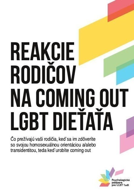 LGBT brožúry (PhDr. Hana Smitková, PhD., Mgr. Ing. Andrej Kuruc)