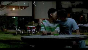 Kiss scene Love of Siam